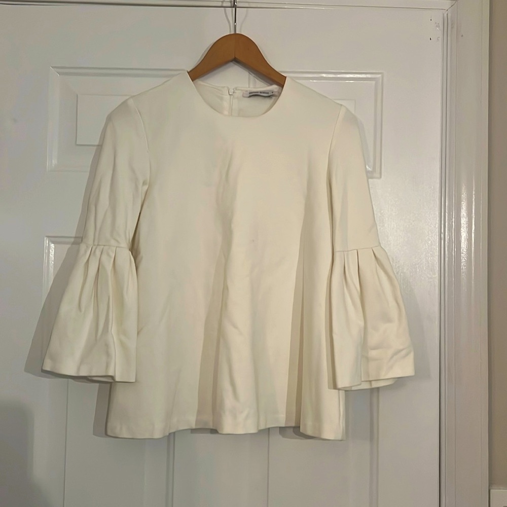 Oxford Sunday Ivory Top Size S